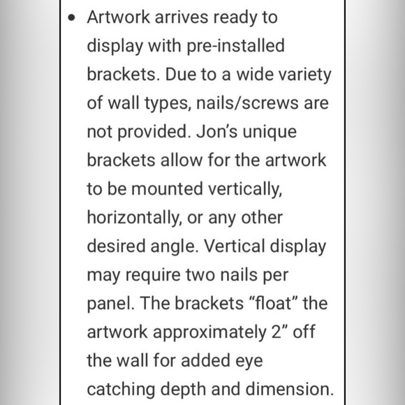 New in box Trifecta Modern Metal Wall Art Extra Large 3 Piece Set W Papers - Picture 6 of 6